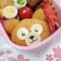 クックI7NAM3☆'s cooksnap of when they made キャラ弁＊ダッフィーお稲荷さん.