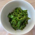 ながぴー♧'s cooksnap of when they made ✿ピーマンのオイスターソース炒め✿.