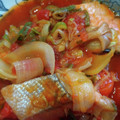 sawa＊sawa's cooksnap of when they made 鮭ときのこのトマトスープ.