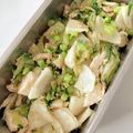 クック5C8ZAA☆'s cooksnap of when they made ささみとかぶの胡麻ポン酢和え.