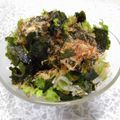 ＠迷子＠'s cooksnap of when they made 居酒屋風？わさび菜と大根のサラダ☆.