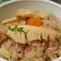 あきつま（杏花☆）'s cooksnap of when they made 焼きたけのこのバター炊き込みご飯.
