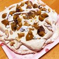 なっさん姫's cooksnap of when they made 幸せスイーツ♡甘栗と珈琲のパブロバ！.