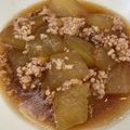 hanako88's cooksnap of when they made 冬瓜と鶏ひき肉のあんかけ煮物.