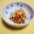 バカリャウ's cooksnap of when they made ひじきと人参とちくわの柚子胡椒和え.