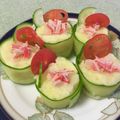 コムギ大好き's cooksnap of when they made 15分で✿カニのサラダきゅうり巻き✿.