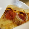 momonga222's cooksnap of when they made 薄力粉で簡単♪お家で節約鶏ハムピザ★.