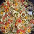 ハーシーズ's cooksnap of when they made スペイン人が家で作るシーフードパエリア.