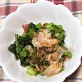わたさな2016's cooksnap of when they made のらぼう菜のさっぱり辛子和え.