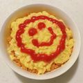おうちごはん_'s cooksnap of when they made 洋食屋さんのふわふわオムライス.