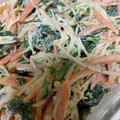 minoriloca's cooksnap of when they made ほうれん草とエノキの和え物.