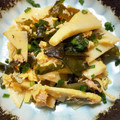 ひこモチ's cooksnap of when they made わかめとたけのこのシーチキン卵炒め.