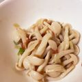 ココニコル's cooksnap of when they made 簡単小鉢☆ねぎ梅ブナピー.