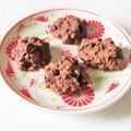 nana_tenjo's cooksnap of when they made ビックリマン！簡単ざくざくブロックチョコ.
