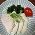クックCI0FU4☆'s cooksnap of when they made 玉ねぎ麹で作るしっとりサラダチキン.