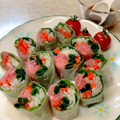 あい♪らんど's cooksnap of when they made 和風な生春巻き.
