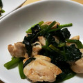 クックGPIX3G☆'s cooksnap of when they made 簡単●鶏肉と冷凍ほうれん草のバター炒め.