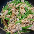 tomochi_to's cooksnap of when they made 【無限ピーマン】玉ねぎと椎茸で青椒肉絲味.