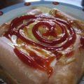 おにぎりママ's cooksnap of when they made 半熟目玉焼きのオープントースト.