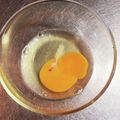 ゆかりんご117♪'s cooksnap of when they made 卵を片手で割る方法.