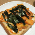 おぬん♩'s cooksnap of when they made 激ウマ❤キムチマヨトースト～韓国のりのせ.