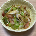亜久里's cooksnap of when they made 簡単◎ねぎとベーコンのバター醤油炒め.