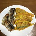 chi−ちゃん's cooksnap of when they made フライパンで作る☆アジの塩焼き.