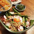 ハチワレねこ's cooksnap of when they made 和風サラダほうれん草♪温玉じゃこオニオン.