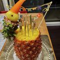 ぴよ家's cooksnap of when they made 切り方工夫万歳！本場南国のパイナップル。.