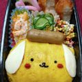 SUNMOONMOM's cooksnap of when they made ＊ポムポムプリンのオムライス弁当＊.