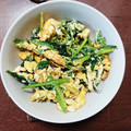 G_Yossan's cooksnap of when they made ほうれん草と卵の炒めもの♡.