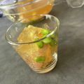 月✳Iris's cooksnap of when they made 海老・枝豆・人参のコンソメゼリー寄せ.