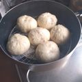 招き猫85's cooksnap of when they made 【フライパンで簡単調理】絶品★豚まん.