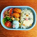 ミエリィ's cooksnap of when they made すみっコぐらし＊白くま&ペンギンキャラ弁.