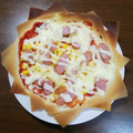 happiness7's cooksnap of when they made 春巻きの皮で！簡単クリスピーなピザ♪.