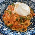 cook☆mi's cooksnap of when they made 簡単♡トマトとモッツァレラチーズのパスタ.