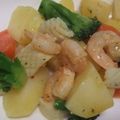 きらり流れ星's cooksnap of when they made 旦那さん大絶賛！エビ（タコ）のアヒージョ.