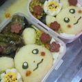 めそ。's cooksnap of when they made ピカチューおにぎり☆キャラ弁☆.