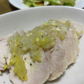ゆいランラン's cooksnap of when they made ゆで鶏で作る★柔らか鶏むね肉のねぎ塩だれ.