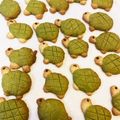★かめち★'s cooksnap of when they made 型なし★カメのデコクッキー.