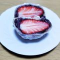 nemuchan's cooksnap of when they made もっちり求肥がたまらない♪いちご大福☆.