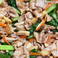 ものぐさクック's cooksnap of when they made 豚小間肉とエリンギの生姜甘辛炒め☆お弁当.
