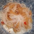 きらり流れ星's cooksnap of when they made ダイエット用？ 白滝で嵩増し☆中華くらげ.