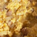 rina1022xx's cooksnap of when they made 焼き鳥リメイクで本格派！炭火焼鶏の親子丼.