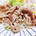 かわゆう1211's cooksnap of when they made 豚ももスライスde簡単☆生姜焼き.