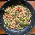 Tammychan's cooksnap of when they made スモークオイスターとトマトのパスタ.