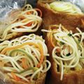 しーくれっと・らいふ's cooksnap of when they made そうめんが入ってる！？いなり寿司.