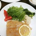 2児ママみきてぃ's cooksnap of when they made パンガシウスのムニエルレモンバターソース.