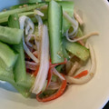 ちやちこ's cooksnap of when they made きゅうりとカニカマの酢とごま油和え.