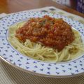 珍獣の母's cooksnap of when they made *;*ミートソース*;*.